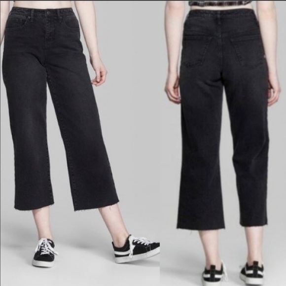 Wild Fable High Rise Skater Black Jeans 